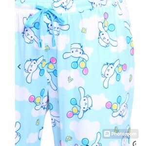 Bioworld Cinnamoroll Unisex Sleep Pajama Pants Size Medium Men's Women's